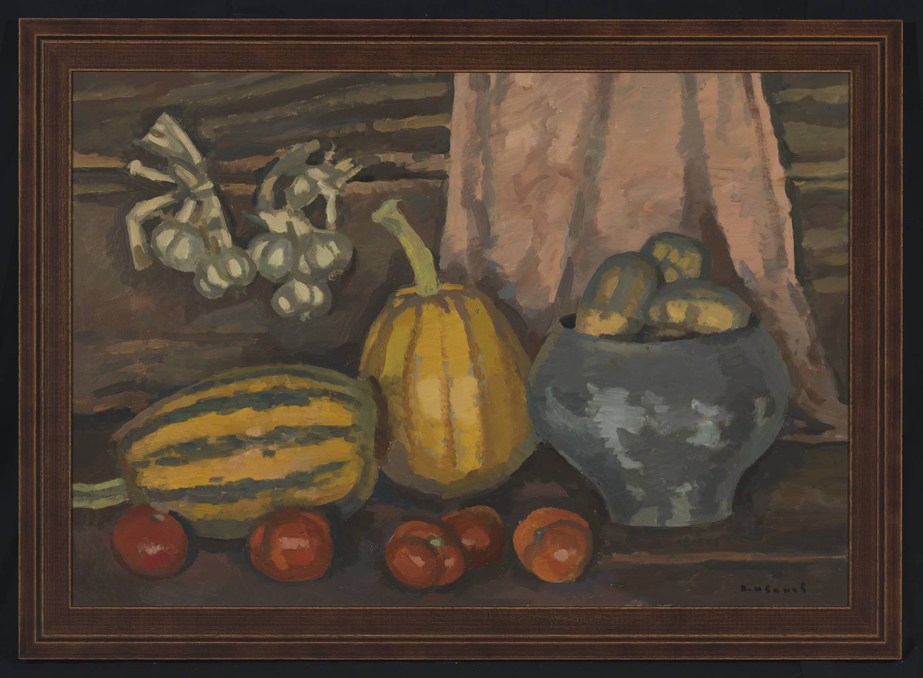 Still Life with Mellon and Tomatoes
