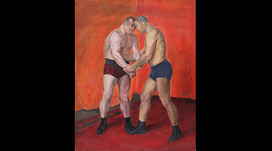 Olga Vaulina's 'Wrestlers' of 1930