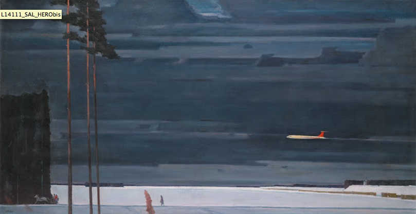 Georgy Nisski, 'Over Snowy Fields,' 1964, Est Pounds 500, 000 - 700,000, Sotheby's Russian Sale, June 2 -3.