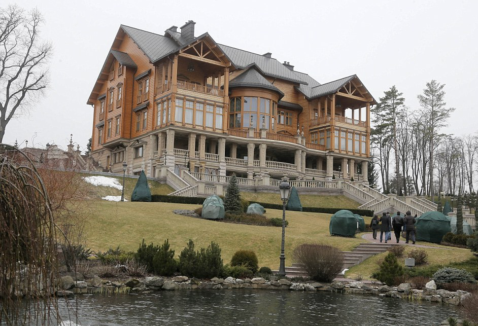 Ousted President Viktor Yanukovych's House at Mezhyhirya