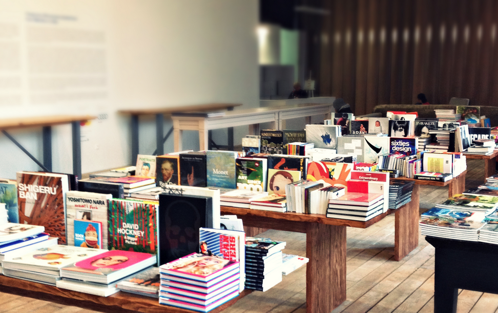 The Bookshop at the Garage Museum of Contemporary Art, Moscow.