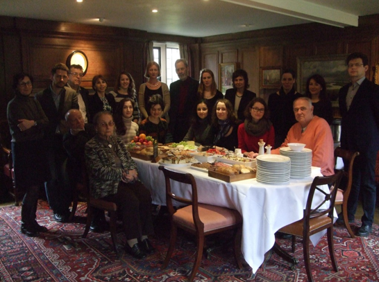 CCRAC members and delegates from Lomonosov State University at Pembroke College, Cambridge.