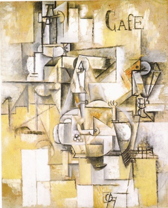 Dove with Green Peas, 1911, by Pablo Picasso