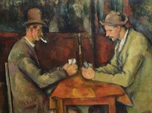 Cezanne's 'Two Card Players' sold for US$250m in 2011