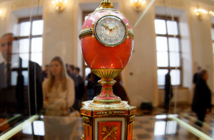 In 2007 Alexander Ivanov paid 9m pounds for a 1902 Faberge Egg at Christie's that had been made as an engagement gift for Baron Eduard de Rothschild.