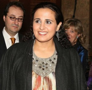 Sheikha Al Mayassa Bint Hamid bin Khalifa Al-Tani, sister of the Emir of Qatar and head of the Qatar Museums Authority.