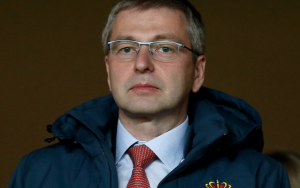 Dmitri Rybolovlev at a Monaco AS football match.