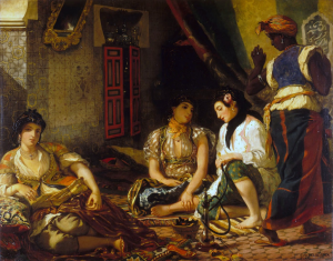 Delacroix's Women in an appartment of 1834