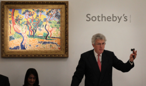 Henry Wyndham brings down the hammer at Sotheby's