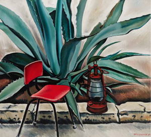 Tair Salahov, Agave with Red Lamp, 1979.