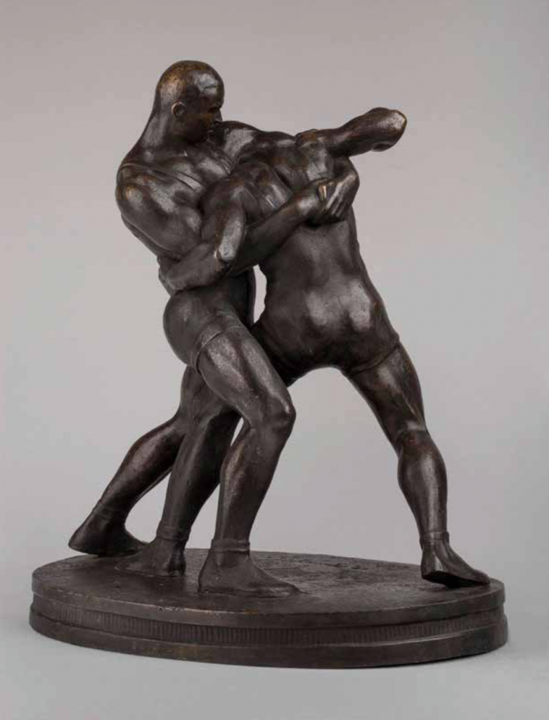 Matvej Manizer, Wrestlers, bronze, 1930's.