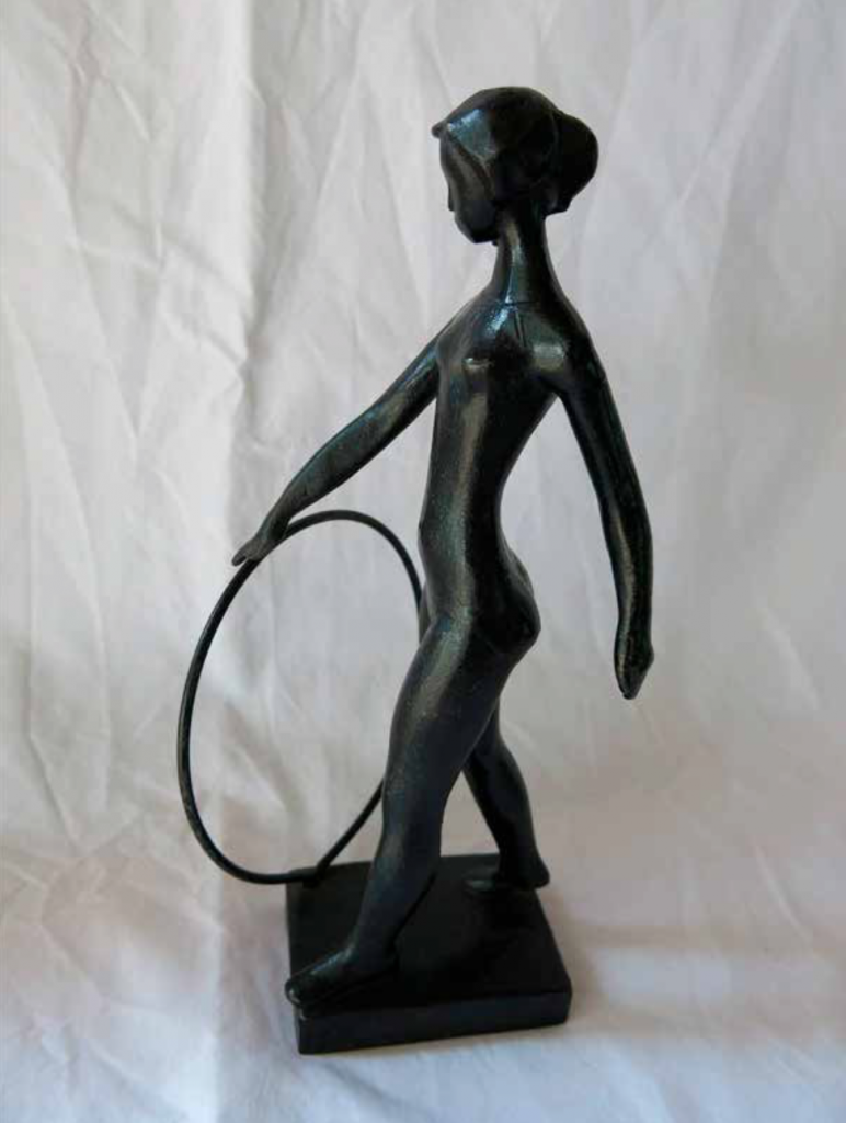 Kasli Foundry, Girl with a Hoop, 1981.