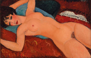 Modigliani's 'Reclining Nude' sold for US$170m at Christie's.