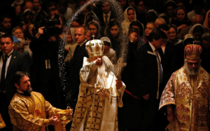 Patriarch Kirill's consecration of the Russian Orthodox Cathedral in London was attended by over a 1000 people.