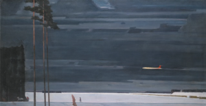 Sotheby's, London, sold Georgy Nisski's 'Over the Snowy Fields' to Alexey Ananyev in June 2014 listing the owner as The Union of Artists.