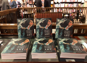 Ivan Lindsay and Rena Lavery launch their new book Soviet Women and their art at Hatchards