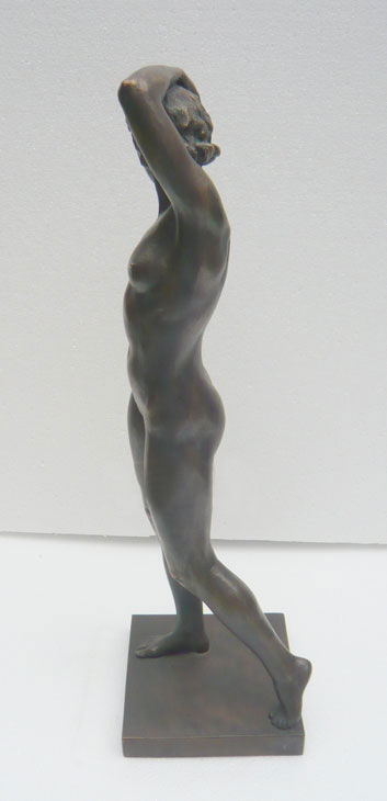 Woman Athlete, 1947, bronze by Matvei Manizer