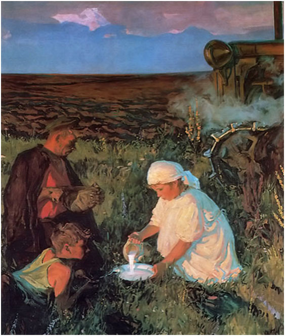 Tractor-Driver's-Supper