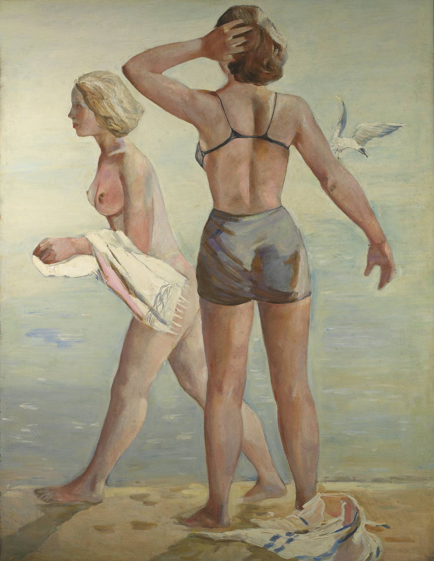 Two Girls on the beach