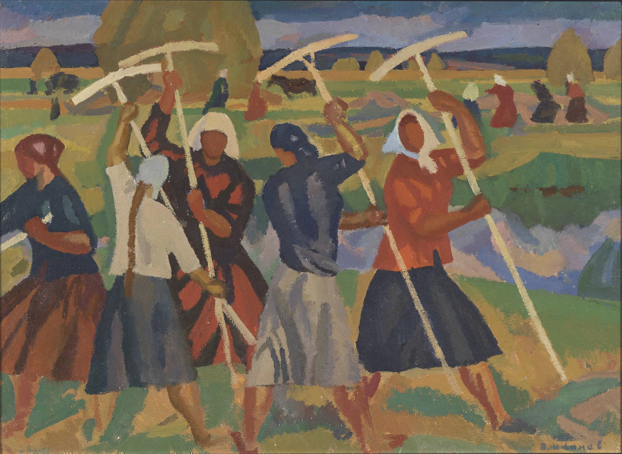 Women Harvesting