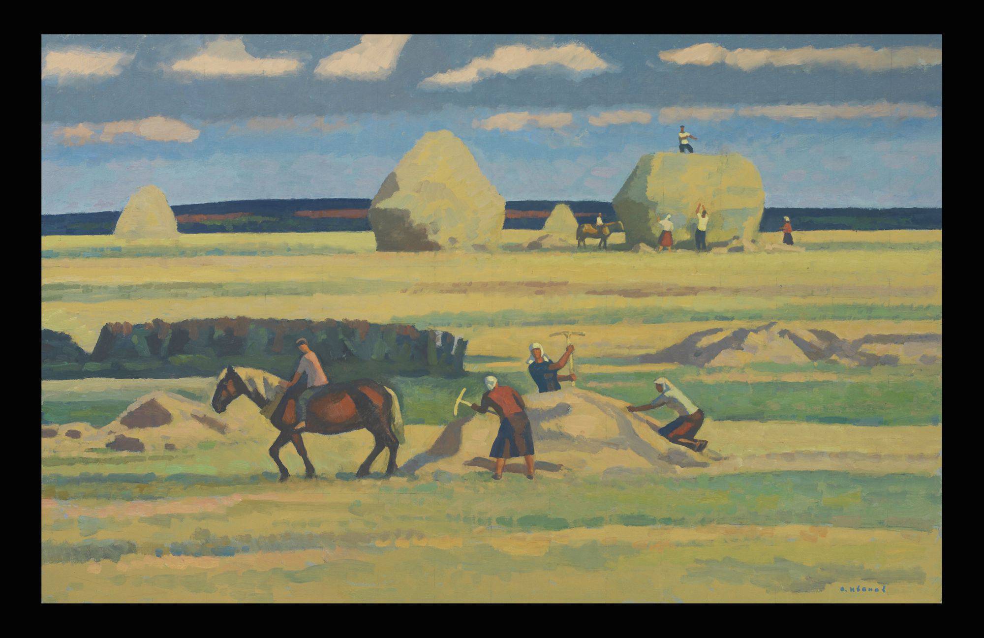 Harvesting near Ryazan