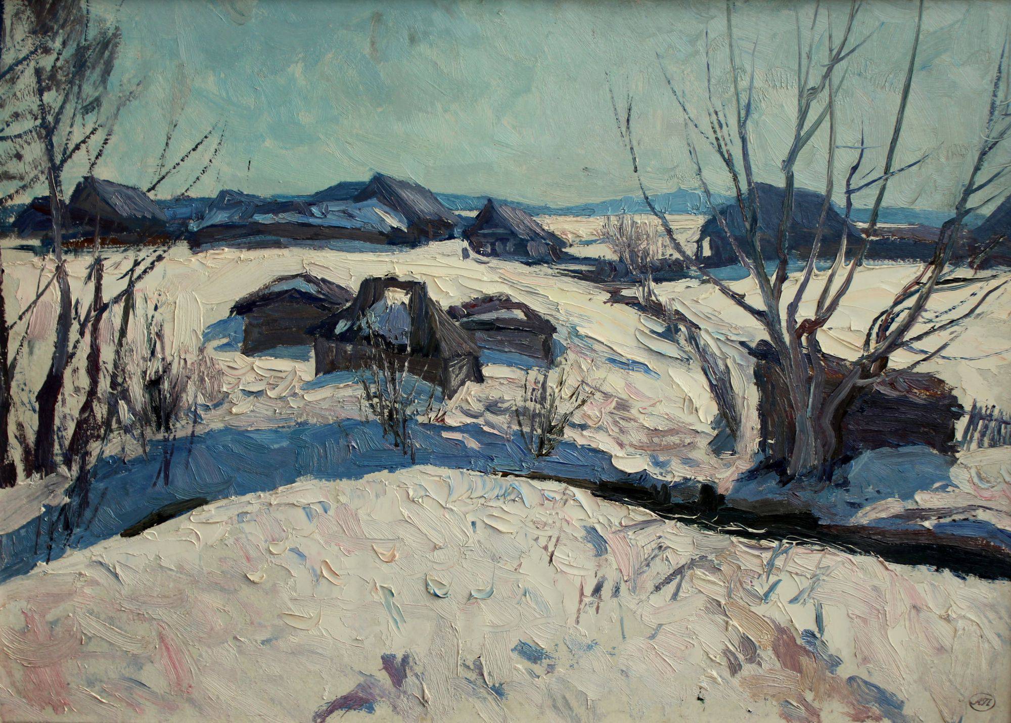 March snow