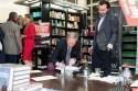 Ivan Lindsay signing his new book at Waterstones bookshop in Piccadilly